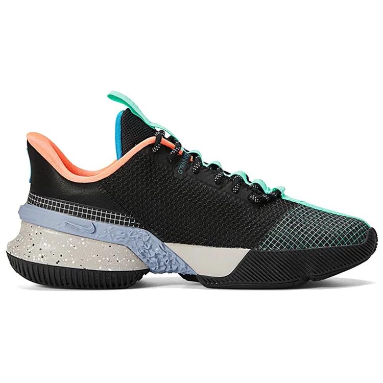 Nike LeBron Ambassador 13 'Black Green Glow' (Unisex) Black / Laser Blue / Green Glow Basketball Shoes CQ9329 004