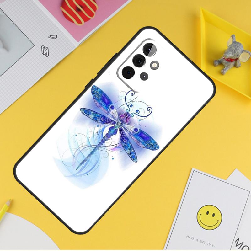 Dragonfly Case For Samsung Galaxy A54 A34 A14 A56 A52 A53 A16 A26 A36 A55 A35 A15 A32 A12 A33 A13 A17