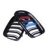 Applicable BMW 3 Series E90/E91 09-12 Grille Air Intake Three-Color Double Bar LCi Front Modification.