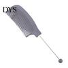 Hair Styling Comb DIY Beaded Comb, Fine Teeth Rat Tail Customizable with Blank Bar, Plastic Detangling for Men Women Stylist