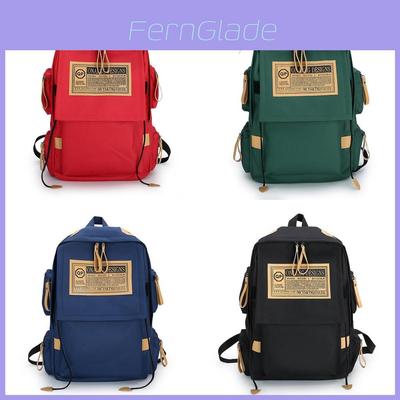Fashionable Large Capacity College Backpack For Girls And Boys Trendy Ins Style
