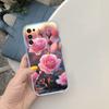 LO15 Beautiful Roses Flower Soft Shell Transparent Phone Case for Motorola Moto G7 G8 G9 G84 G85 G73 G24 G15 Z2 Play Power Plus