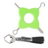Multifunctional Fishhook Knot Puller Fishing Kotting Tool Stainless Steel Fishing Accessories