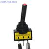 12V 20A Car Auto Red LED Light Toggle Rocker Switch 3Pin SPST ON/OFF Switches