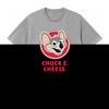 Chuck E Cheese Restaurant Mens Black T Shirt Size S 5XL Cute Mouse Design vintage Washed designer clothes Stretched streetwear