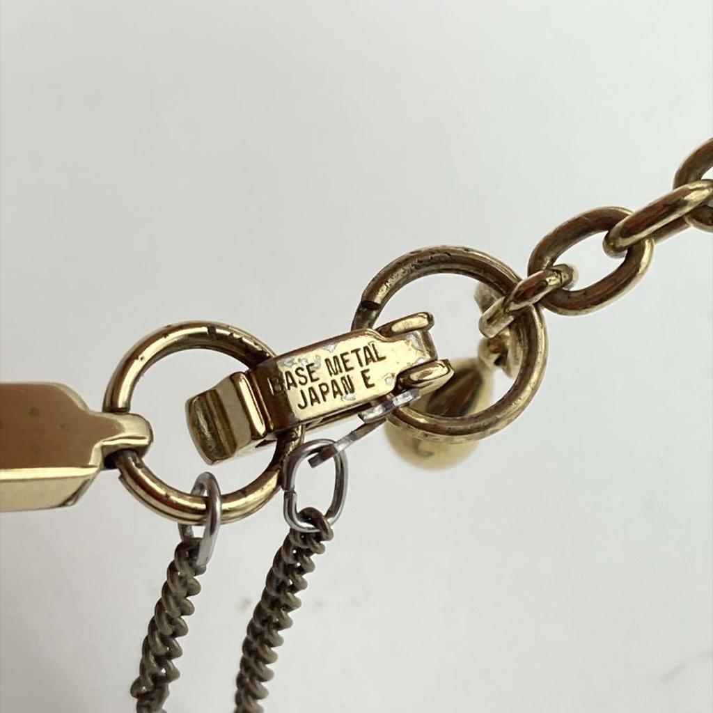 Used Seiko Alba Bracelet Y136-6A50 New Battery Chain Gold
