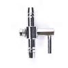 Stainless Steel Aquarium Tank Air Pump Air Flow Splitter Air Flow Tube Pipe Line Control Valve Switch Valve