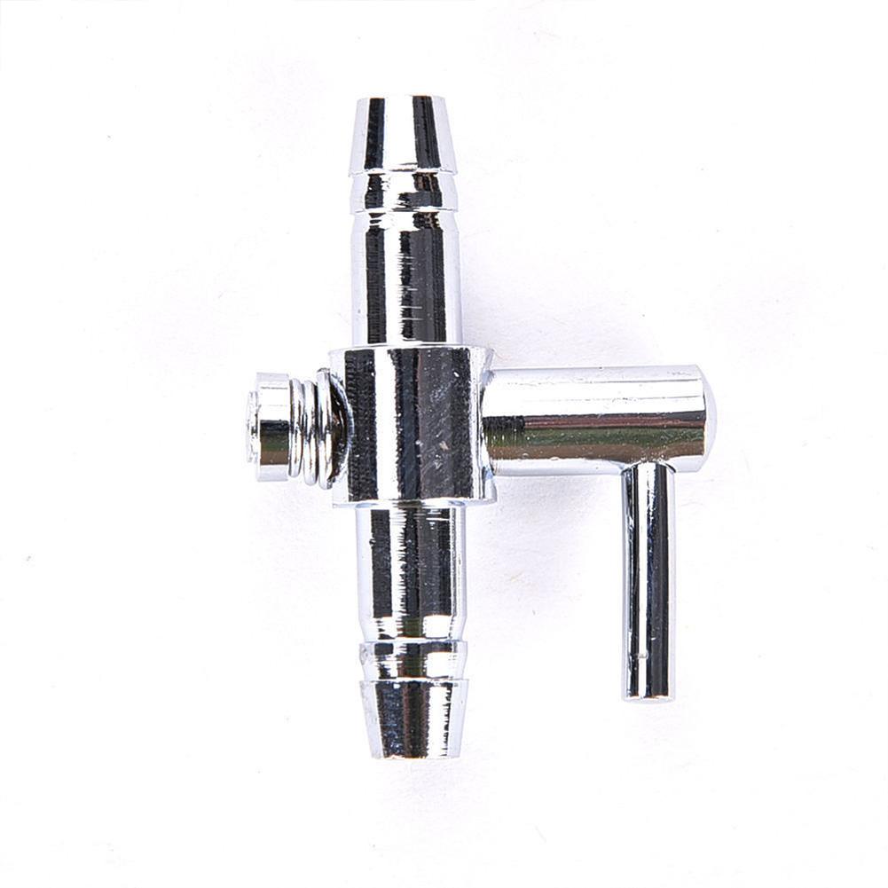 Stainless Steel Aquarium Tank Air Pump Air Flow Splitter Air Flow Tube Pipe Line Control Valve Switch Valve