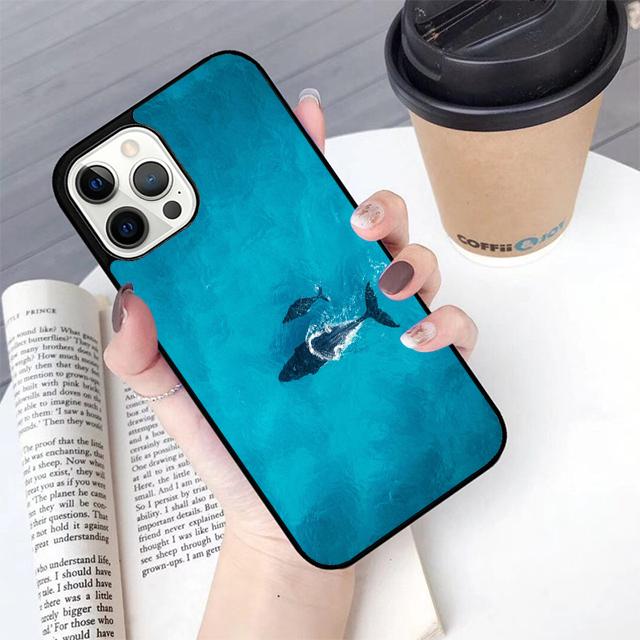 Blue Whale Phone Case For Apple iPhone 17 Air Pro Max Plus Coque For iPhone 17 Air 14 15 16 13 12 Max Cover