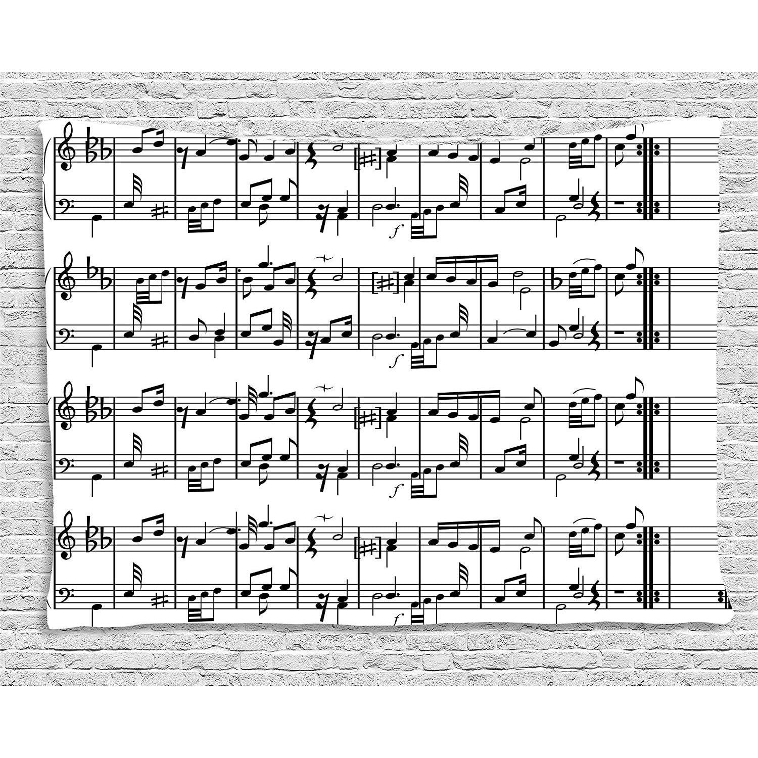 Tapestry Ambesonna musical a musical notes 75x100