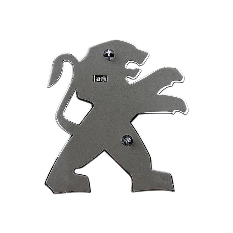 Automobile Front Hood Rear Trunk Badge Lion Emblem for Peugeot 301 ABS Plastic Car Stickers Refitted Decorative Accessories