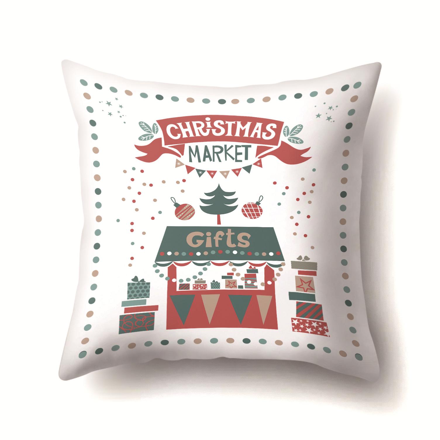 

Рождественская односторонняя наволочка для спальни, наволочка для гостиной, наволочка для диванной подушки, наволочка для прикроватной спинки, наволочка 45Cm without pillow core