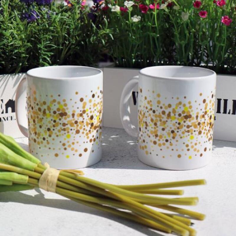 bh194-Design Mug 2p-Dot Art