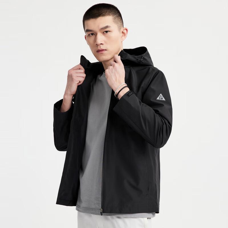 SEPTWOLVES Men's Hooded Sporty Jacket
