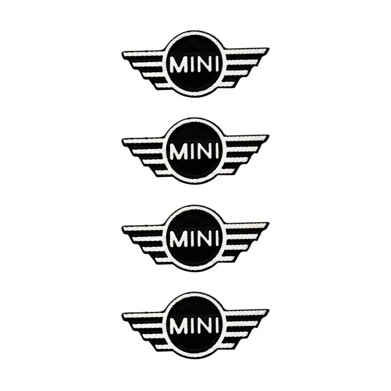 Für Bmw Mini 3D Aluminiumlegierung Auto Lautsprecher Audio Aufkleber Abzeichen Emblem Dekoration Zubehör Für MINI COOPER R56 R55 R60 R61 Cou