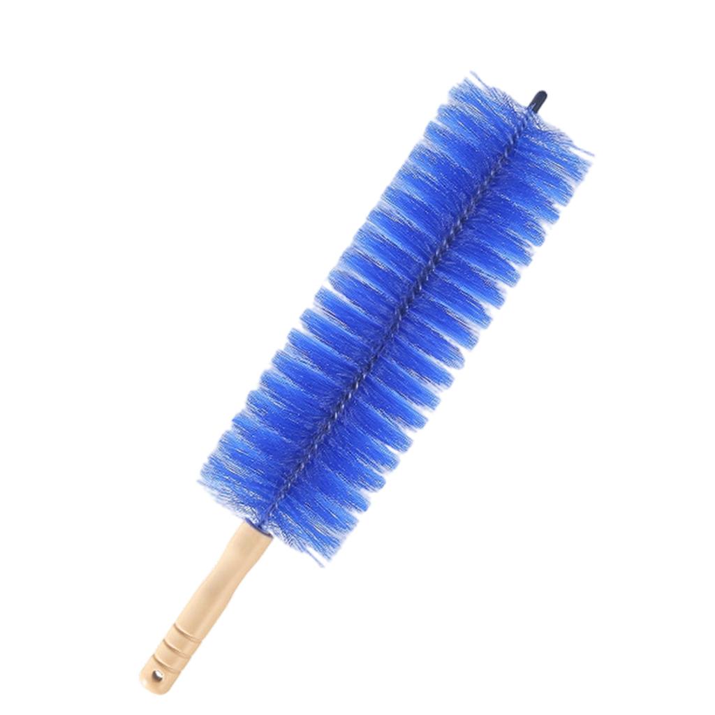 Flexible Multi-Purpose Long Handle Cleaning Brush 43cm Durable Bristles for Hard-to-Reach Areas Household and Industrial Use