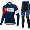 Long Sleeve Cycling Suit Men's Spring and  Tour De France Cycling Shirt Long Pants Breathable Quick-Drying 2026 Autumn Breathable Cycling Suit Set