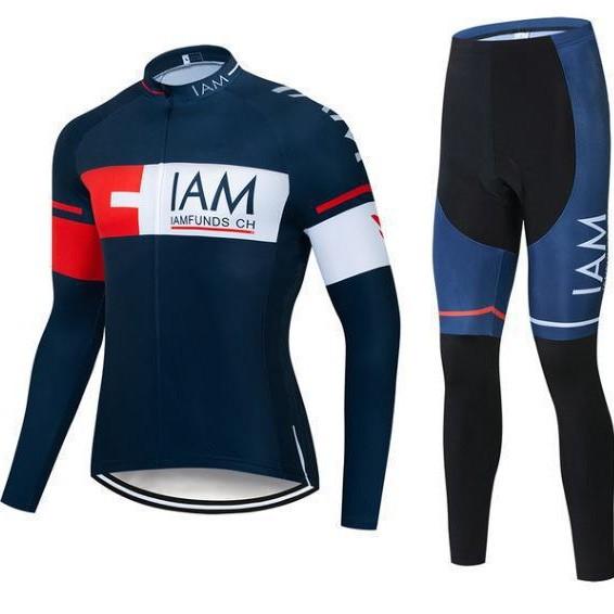 Long Sleeve Cycling Suit Men's Spring and Tour De France Cycling Shirt Long Pants Breathable Quick-Drying 2026 Autumn Breathable Cycling Suit Set