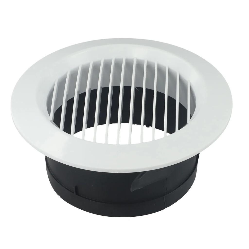 75-200mm Air Vent Exhaust Hood Round Ducting Ventilation Grilles Bathroom Waterproof Outlet Cooling Home Office Air Vent