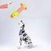 Plush Animal Dog Interactive Toy Striped Pig Elephant Duck Tug of War Pet Boredom Toy Squeaky Dog Teething Cleaning Chew Toy