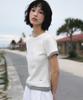 DEHEVE Layered Eyelet T-Shirt [Ivory]