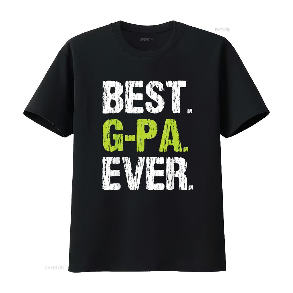 Best G Pa Ever Family Cool Funny Gpa T Shirt vintage Washed Stylish Breathable Slightly Unisex Comfortable