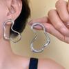 LATS Exaggerated Irregular Geometric Lines Earrings for Women Shape Simple Jewelry Accessories