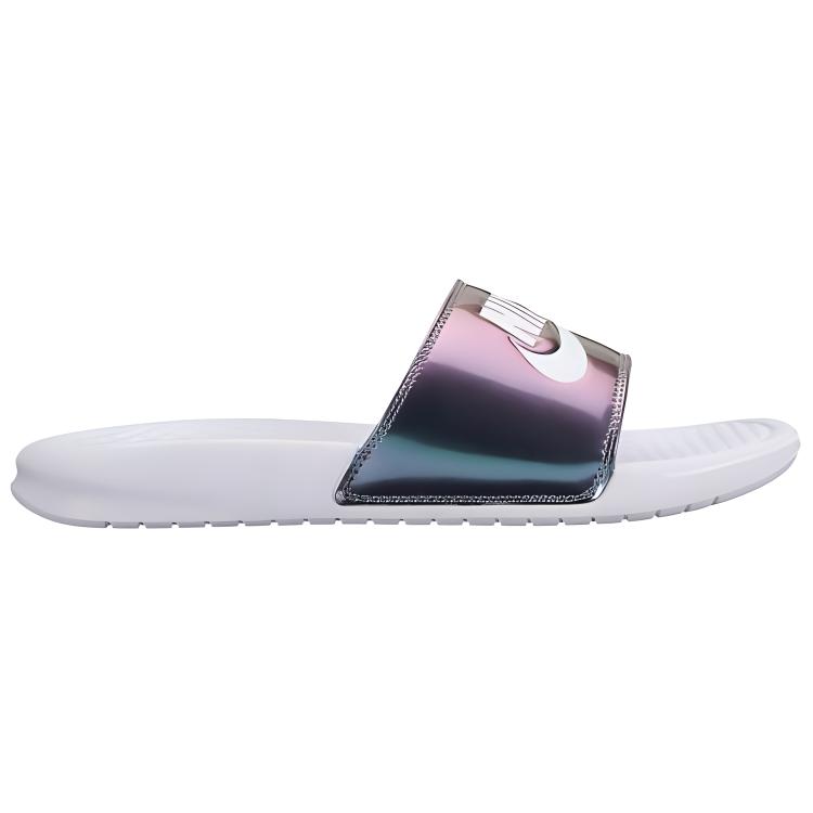 Nike Durable One-Strap Sandals Women Footwear White Black 618919-107