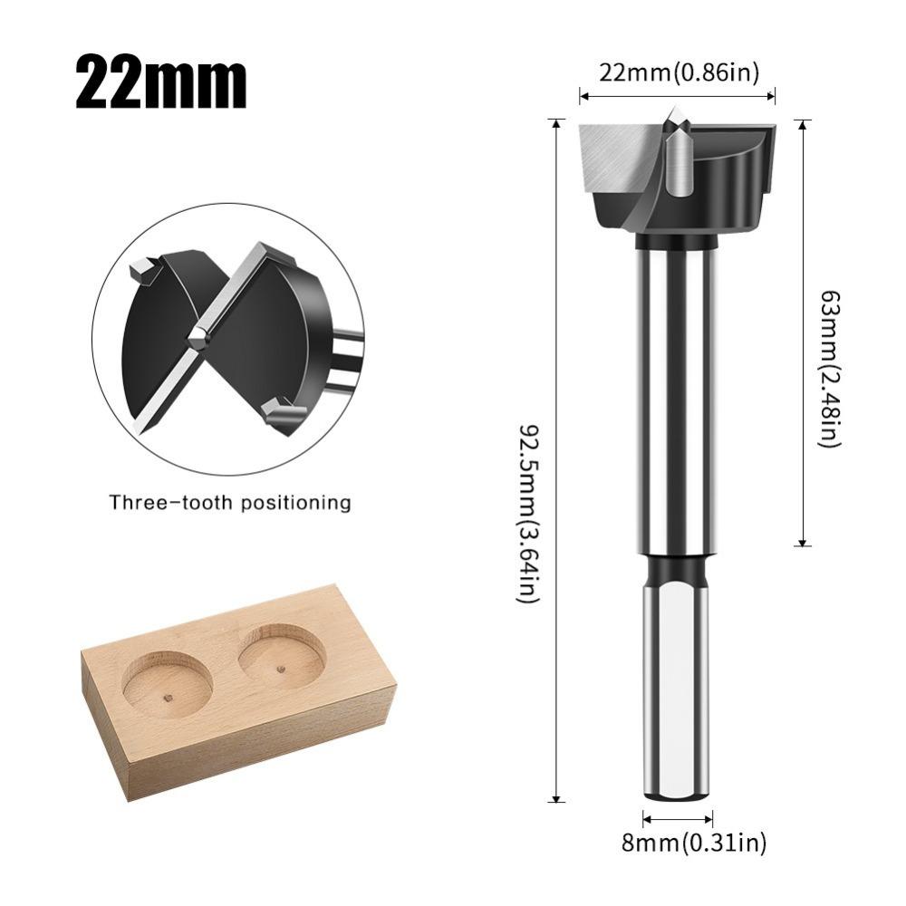 Hartmetall Scharnierbohrer Dreizahn Forstner Holzbearbeitungswerkzeuge Neue Lochsäge