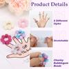 ABS Plastic Finger Exercise Rings With Smooth Gliding Beads To Relieve Hand Fatigue And Improve Circulation