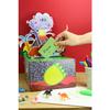 Child's Birthday Box To Assemble Dinosaur and Volcano 20.5 Cm
