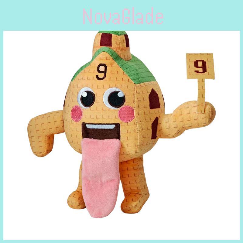 Brainrot Plush Toy 25cm Soft Short Plush House Shaped Collectors Gift For Fans