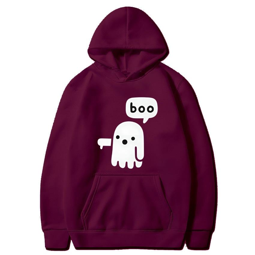 Autumn and Winter Cartoon Printed Hoodie Classic Style College Style Pullover Daily Fashion Warm Hoodie Casual