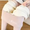 Winter Leggings Fleece Lined Thick Women Outdoor Wear Cotton Pants Self Heating High Waist Tight Sherpa Warm Trousers