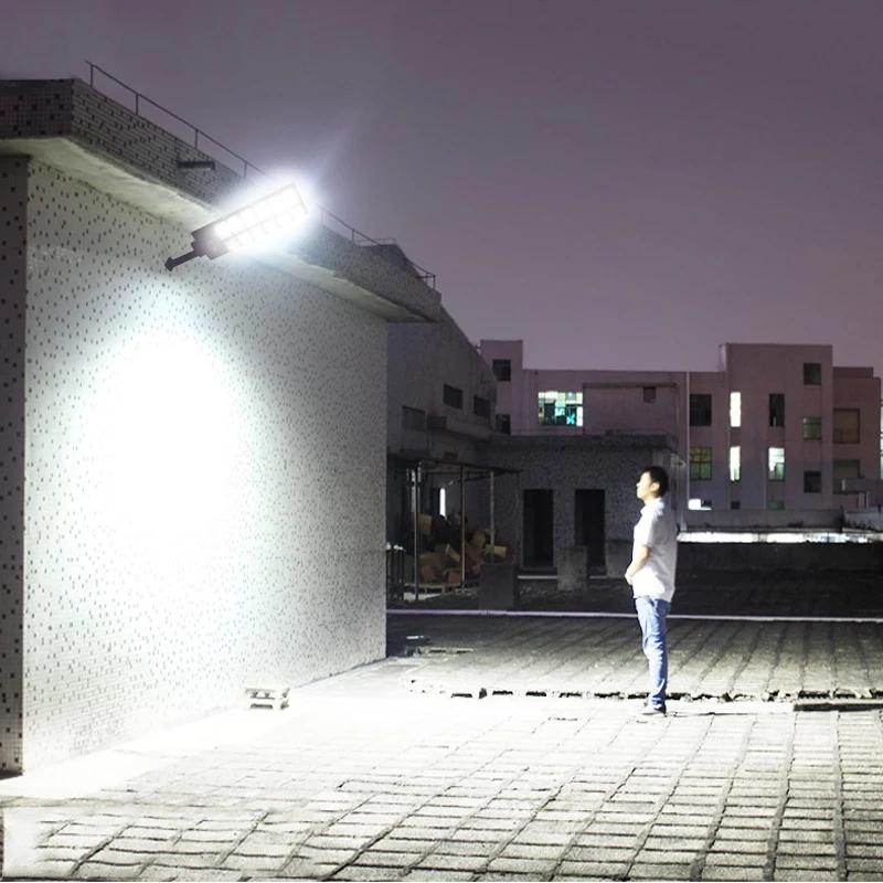 Newest Solar Lights Outdoor Powerful Solar Light Of Motion Sensor Solar Lamps Waterproof Solar Garden Light Street Yard Light