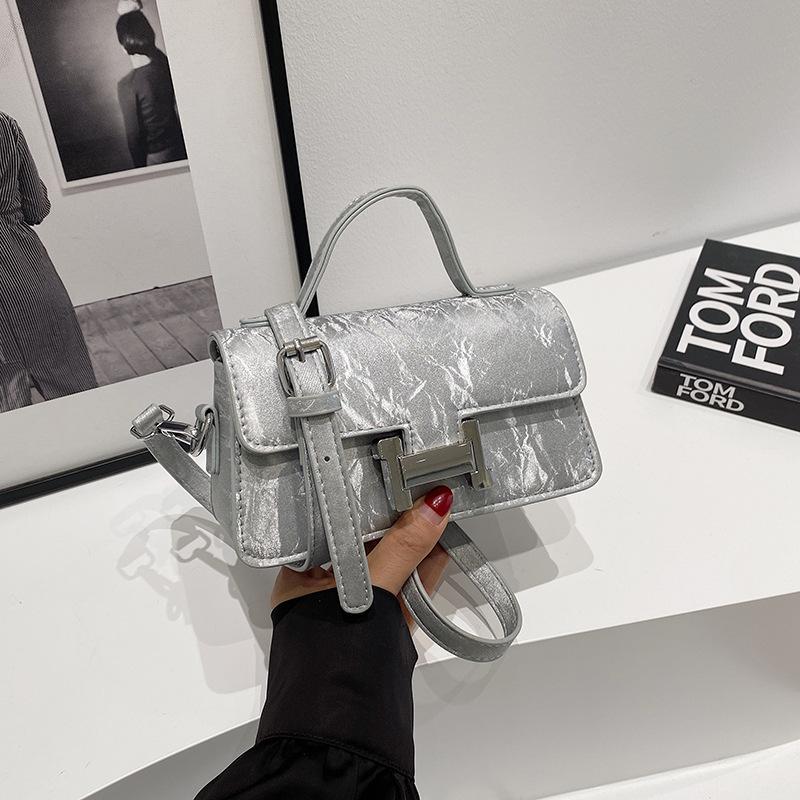 Beliebte Nischentaschen Neue Damentaschen Vielseitige Umhängetaschen Modisches Muster Kleine quadratische Taschen