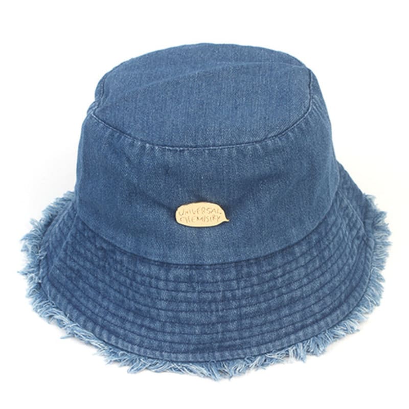 Universelle Chemie Waschen Vintage Denim Fischerhut