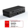 8K HD Docking Station: HDMI 2.1/DP 1.4, Triple Display, Gigabit Ethernet, USB 3.0 Laptop Converter