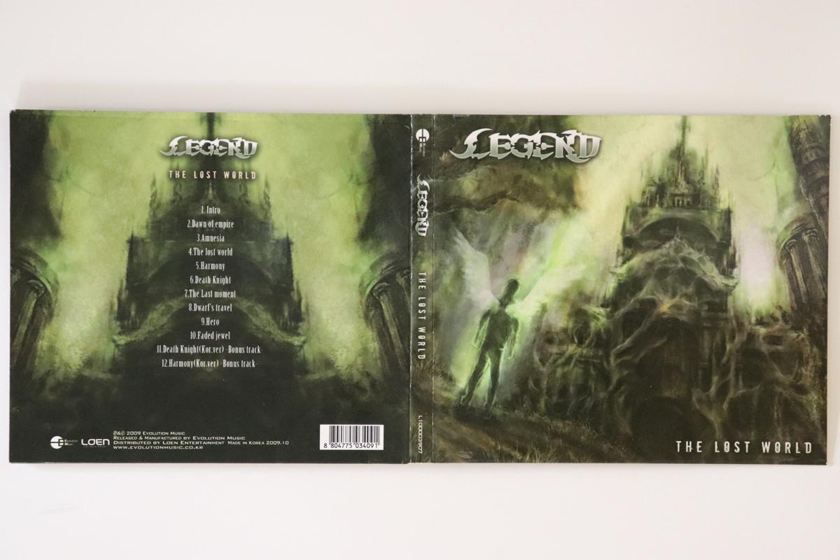 

CD LEGEND Lost World EMCD0112 EVOLUTION MUSI 2009 Южная Корея Металл Б/У
