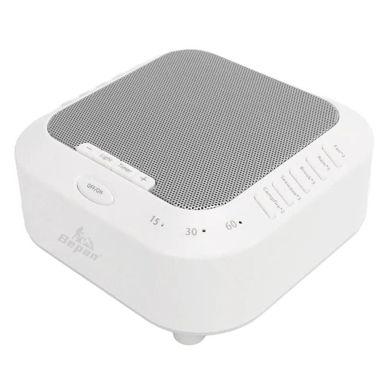 White Noise Sound Machine 28 Solfeggio Frequencies Rechargeable Portable Baby Sleep Machine Soothing Sounds Sleep Therapy Sound