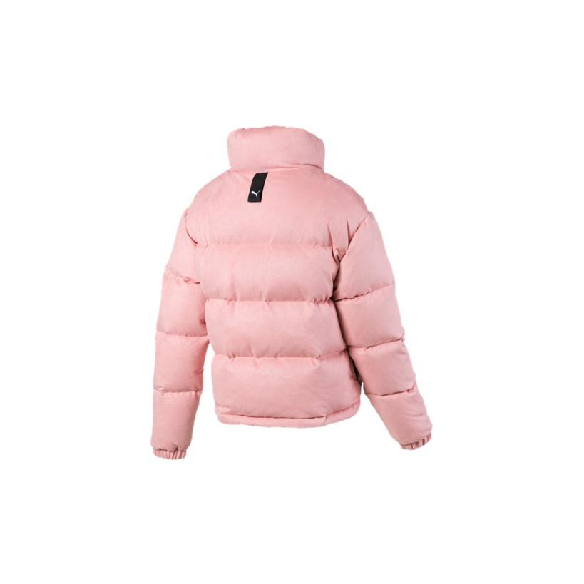 Puma Warm Stand Collar Down Jacket Women Outerwear Newlywed-Pink 580970-14