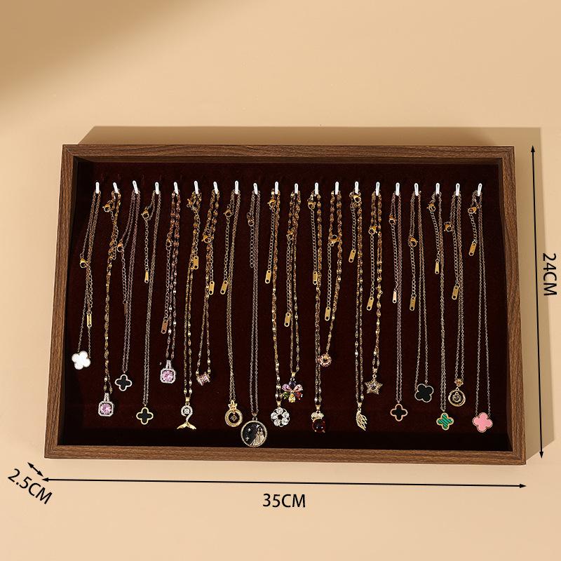 

Поднос для демонстрации ювелирных изделий для колец, ожерелий, браслетов и серег