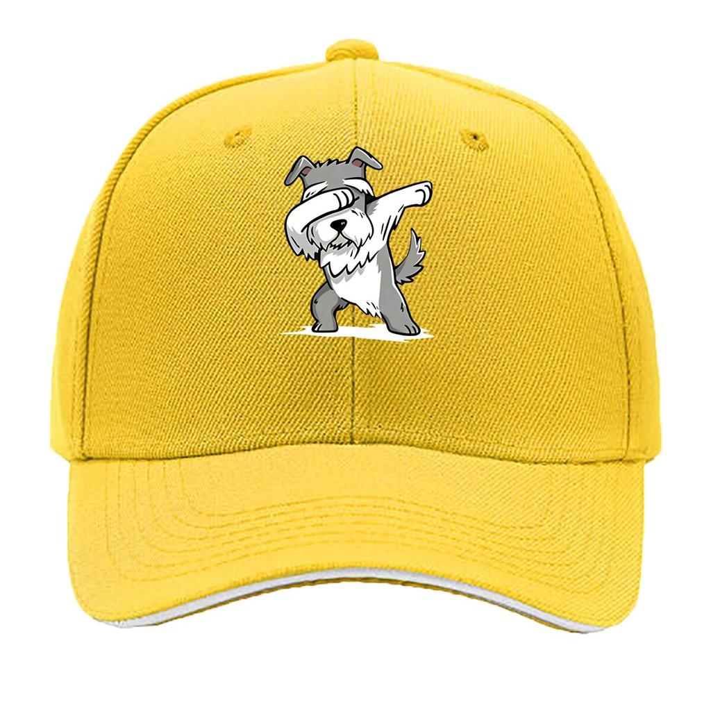Cool and Handsome Ancient and Quirky Shirary Dog Print Baseball Cap  Curved Brim Cap Outdoor Sandwich Baseball Cap