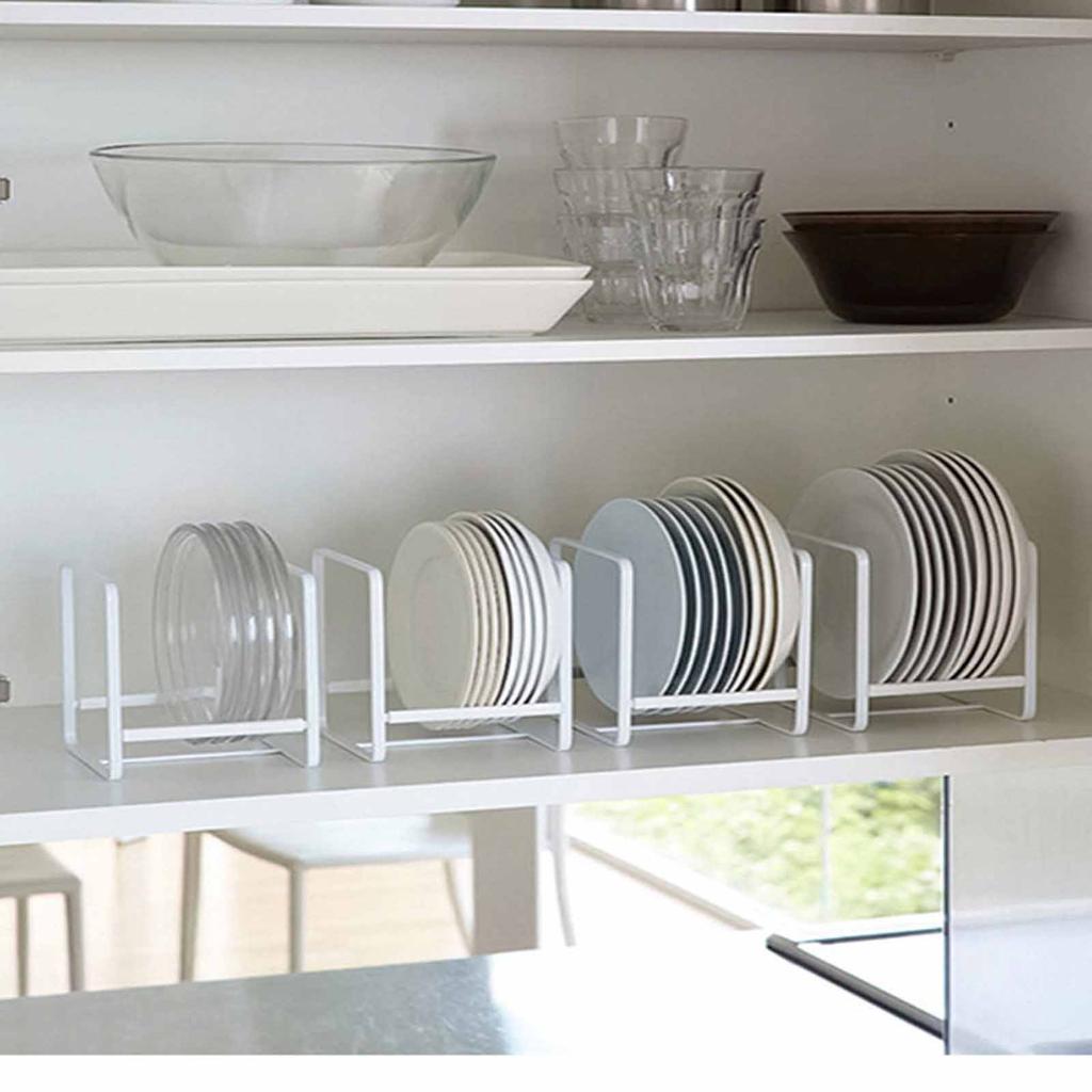 Kitchen Dish Rack and Draining Rack, Rustproof Countertop Drying Organizer with Removable Tray for Plates, Bowls, Cups