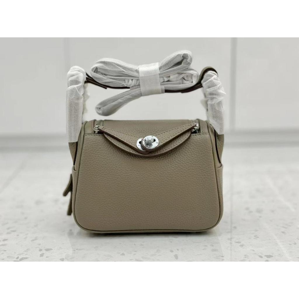 High-end Bag 26 Doctor Bag Head Layer Leather Single Shoulder Crossbody Pillow Bag Large Capacity