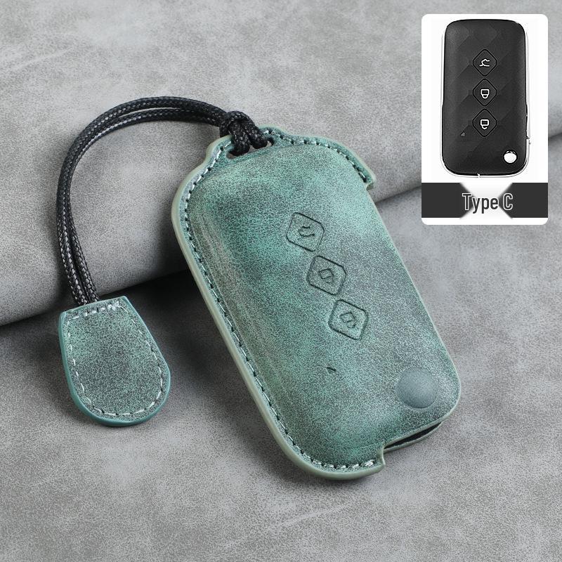Wuling Xingguang Car Retro Key Cover for Jiachen, Xingyun, Xingchi, and Xingchen Models - Folding Accessory Shell