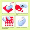 Rectangular Postage Stamp Craft Punch Stamp Embossing Tool for Scrapbooking DIY Card Making Easy to Operate Paper Punch