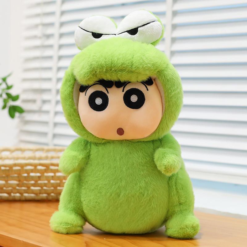 Crayon Shinchan Plüschtier Kindergeschenk Kurzer Flor Baumwolle Für Jungen Und Mädchen Mit Krokodil-Design