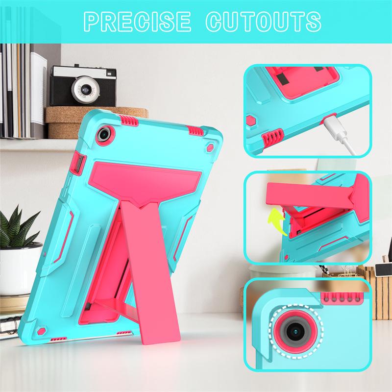 Compatible Samsung Tablet Protective Case: A11+, A9+, S9 FE, S9+ Stand & Drop-proof Cover