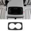 Carbon Fiber 1PCS For Ford Escape Kuga - Frame Trim Rear Water Cup Panel